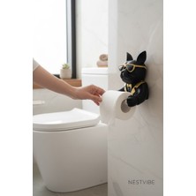 Dream Mode Tuvalet Kağıdı Tutucu,dekoratif Köpek Figürü,hediyelik,askılık,