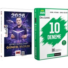 Yargı Yayınevi 2026 Kpss Kendini Güncelleyen Güncel Bilgiler - 2026 Kpss Ön Lisans Çözümlü 10 Deneme