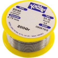 Kurtel 0.75 Mm² 60/40 200 gr Lehim Teli