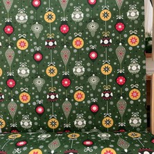 Düşler Ev Tekstili Hediye Fiyonk Desenli Su ve Leke Itici Panama Keteni Küçükçalık Premier Duck Kumaş Bezi 100X180