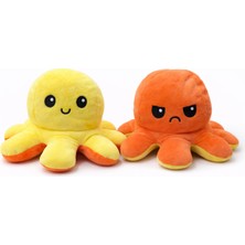 InTrio Peluş Ahtapot Oyuncak 25 cm | Renkli Yumuşak Peluş