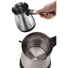 Belle Fusion Bfs Paslanmaz Çelik Türk Kahvesi Makinesi 6 Fincan Kpasiteli Elektrikli Cezve