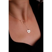 Silvesra 925 Ayar Gümüş Kişiye Özel Harf Kolye