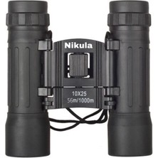 Belle Fusion 10X25 Av Dürbünü 56M/1000M  Kauçuk Kaplama Siyah