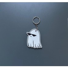 Yerli Üzgün Havalı Hayalet Anahtarlık