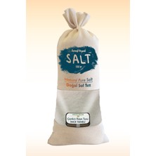 Zencefil Organik Çankırı Tuzu 1 Kg. Bez Torbada Ince Çekim Yemeklik Orijinal Çankırı Tuz Kristal Kaya Tuzu Sofralık