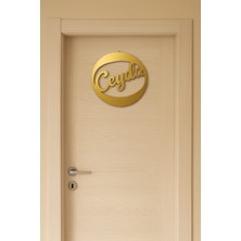 Yenidoğan Kapı Süsü Duvar Panosu Isme Özel