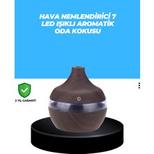 Nilavia 7 Renk Dinlendirici LED Işıklı Aroma Buhar Makinesi - AL002A-61SBB0