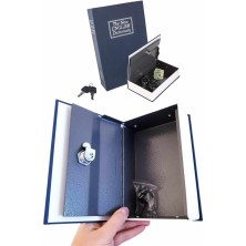 Nilavia Gizli Kasa Kilitli Sözlük Görünümlü 18CM Gizli Kasa Büyük Boy Anahtarlı - AL002A-61VFS4