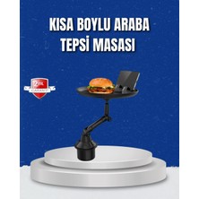 Epilons Ayarlanabilir Araç Içi Bardaklık Tepsisi 9 Inç Geniş Alan ve Telefon Standlı