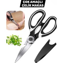 Manosta Ultra Keskin Paslanmaz Çelik Mutfak Makası – Balık, Et, Sebze & Çok Amaçlı Profesyonel Kesim