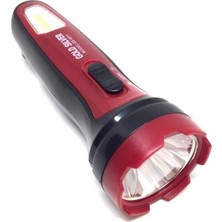 Belle Fusion Gold Sılver GS-4511 1 Watt+1 Watt Cob Led'li Şarjlı El Feneri