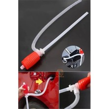 Belle Fusion Bfs   Benzin Yağ  Mazot Sıvı Yakıt Pompası Yarı Manual Taşınabilir Araç Manuel El Sifon Pompası Seti