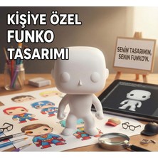Yelkovan Studio Kişiye Özel Tasarım Dıy Funko Figür Seti - Kendin Boya (Boya + Fırça) | Yelkovanstudio