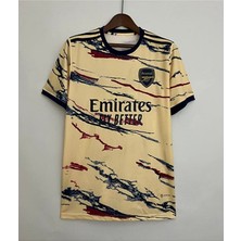 Alaturka Mix Arsenaı 24/25 Yeni Sezon Futbol Forması Krem Renkli Özel Forma Kumaşı