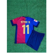Alaturka Mix Barcelona 2024/25 Neymar Jr Iç Saha Bordo Yeni Sezon Çocuk Forması
