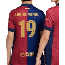 Alaturka Mix Barcelona 24/25 Yamal 19 Iç Saha Bordo Yetişkin Kısakol Forması