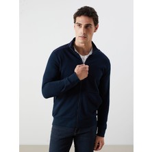 Lc Waikiki Yeni Sezon Dik Yaka Uzun Kollu Erkek Fermuarlı Sweatshirt