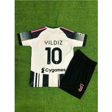 Alaturka Mix Juventus 2025-26 Yeni Sezon Kenan Yıldız Iç Saha Çocuk Forması (Yeni)