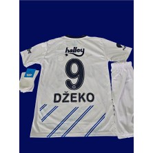 Alaturka Mix ᖴeᑎeᖇᗷᗩᕼçe Yeni Sezon 2024-25 Edin' 'džeko' 9 Deplasman Beyaz Çocuk Forması 3 Lü Set