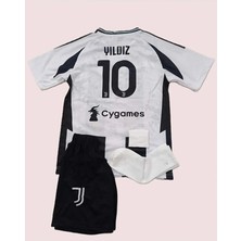 Alaturka Mix Juventus.kenan.yıldız. Çocukalt-Üst Takım T-Shrt +Şort+Çorap+Bileklik