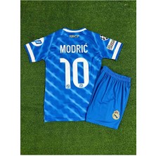 Alaturka Mix Real Madrid 2025/26 Yeni Sezon Kylian Mbappe Alternatif Çocuk Forması ( Blue)-9