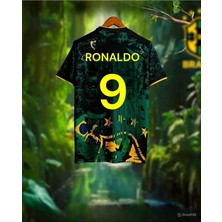 Alaturka Mix Brezilya Yeşil Fenomen Ronaldo Nazario Özel Tasarım Isimsiz Forma