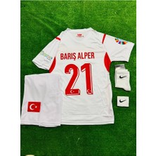 Alaturka Mix Türkiye 2026 Barış Alper Yeni Sezon Deplasman Beyaz Milli Takım Çocuk Forması