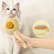 Poebgo Family's Pati Tasarımlı Otomatik Temizlenen Evcil Hayvan Tarağı