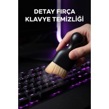 Wiforte Çok Amaçlı Temizlik Fırçası – Araba Içi, Klavye, Elektronik ve Hassas Yüzeyler Için