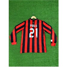 Alaturka Mix Milan Özel 125.YIL Pirlo 21 Uzun Kol Nostalji Forması
