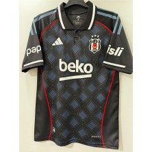 Alaturka Mix Beşiktâ'ş\\ 2026 Alternatif Yakalı Siyah Yeni Sezon Yêtişkin Futbol Forması