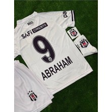 Alaturka Mix Beş'ikt'aş' 2026 /tammy Abraham/' 9 Çocuk Deplasman Beyaz Forması 4lü Set Şort/çorap/bileklik