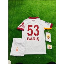 Alaturka Mix G'.â.l.a.t.â/.s.a.r.â.yy_ 2026 /barış Alper// /53/ Deplasman Beyaz Çocuk Forması 4 Lü Set