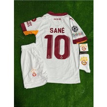 Alaturka Mix G̷a̷l̷a̷t̷s̷a̷r̷a̷y̷ 2026 Sezonu Beş Yıldızlı Sane Deplasman Beyaz Çocuk Çocuk Forması 4lü Set