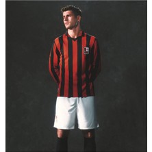 Alaturka Mix Özel Konsept A.c Milan 125.YIL Isimsiz Özel Nostalji Uzun Kollu Forması