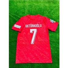 Alaturka Mix Türkiye 2026 Kerem Aktürkoğlu Iç Saha Kırmızı Milli Takım Yetişkin Forması