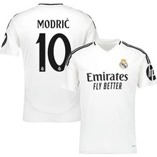 Alaturka Mix Real Madrıd 2024/25 Iç Saha Beyaz Modrıc Yetişkin Forması