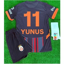 Alaturka Mix Yeni Sezon 2024/25-GÆLATASARÆY- Yunus Deplasman Siyah Çocuk Forması