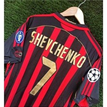 Alaturka Mix Ac Mılan 2006/07 Iç Saha Kırmızı Kısa Kol # Shevchenko # Yetişkin Forması