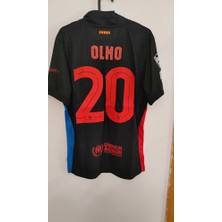 Alaturka Mix Barcelona 2024/25 Deplasman Siyah Olmo #20 Yetişkin Forması