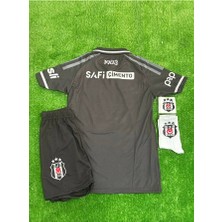 Alaturka Mix Beşiktaş 2026 Sezonu Alternatıf Yakalı # Isimsiz # Çocuk Forması 4lü Set