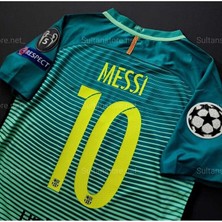 Alaturka Mix Bar.ce.lo.na 2017/18 Sezonu #10 Lionel Messi Deplasman Forması (Blue)