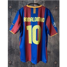 Alaturka Mix Barcelona 2011 Ronaldinho 10 Iç Saha Unicef Bordo Yetişkin Kısakol Forması 4lü Set