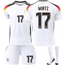 Alaturka Mix Almanya Florian Wirtz Euro 2024 Yeni Sezon Çocuk Forması Beyaz