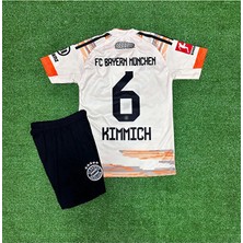 Alaturka Mix B./münih 2025/26 Yeni Sezon #6 Joshua Kimmich Deplasman Çocuk Forması Çorap Bileklik Hediyeli