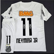 Alaturka Mix #10 Neymar J.r 2024-25 Sezon Santos Fc Çocuk 4'lü Set Forma
