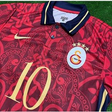 Alaturka Mix G̴a̴lata ̴s̴a̴ray 5 Yıldız 2026 Konsept 10/ Yetişkin Taraftar Forması T-Shirt