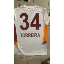 Alaturka Mix G̸a̸l̸a̸t̸a̸s̸a̸r̸a̸y̸ ̸ 25/ Toreira 34 Beş Yıldızlı Deplasman Beyaz Taraftar Forması