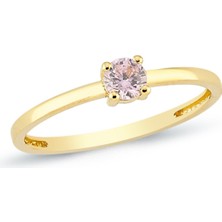 Oroline Kuyumculuk 8 Ayar Altın Tektaş Kadın Yüzük